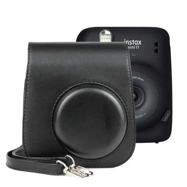 Full Protection Leather Case with Strap for Fujifilm Instax Mini 11 Camera