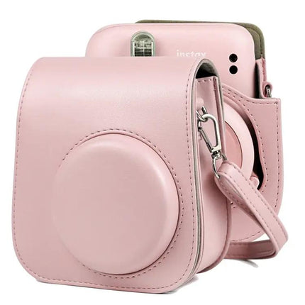 Full Protection Leather Case with Strap for Fujifilm Instax Mini 11 Camera