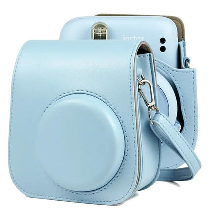 Full Protection Leather Case with Strap for Fujifilm Instax Mini 11 Camera
