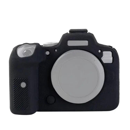Soft Silicone Litchi Texture Case for Canon EOS R6 Camera