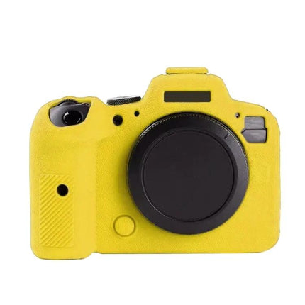 Soft Silicone Litchi Texture Case for Canon EOS R6 Camera
