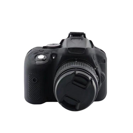 Soft and Protective Silicone Case for Nikon D5300 Camera Protection - black silicone cover protects against scratches and impacts