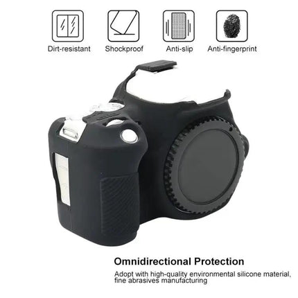 Soft Silicone Protective Case for Canon DSLR Cameras