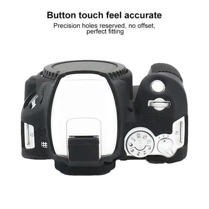 Soft Silicone Protective Case for Canon DSLR Cameras