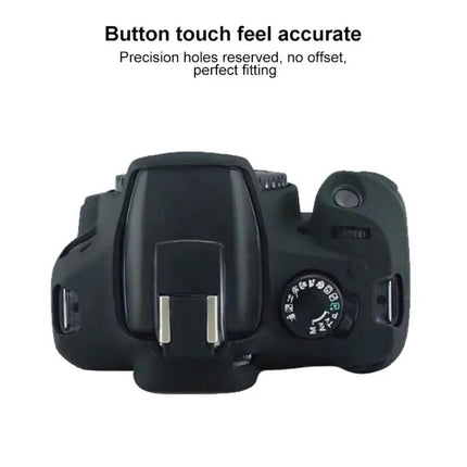 Soft Silicone Protective Case for Canon EOS 2000D Digital Camera