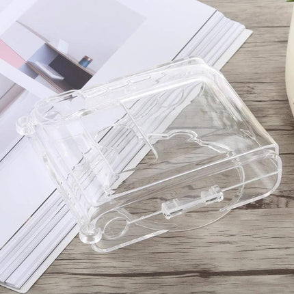 Protective Crystal Shell Case with Strap for FUJIFILM Instax Mini 90 clear transparent protective camera cover with strap loop