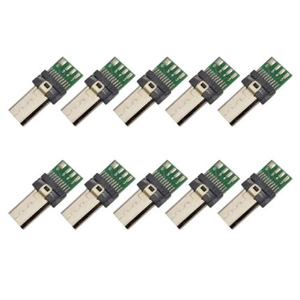 Micro USB PCB Connector Adapter for Sony Camera Data Cables - set of ten solder-type PCB adapters for repairing and building camera data cables