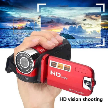 Compact Travel Digital Camera 16MP With 16x Zoom And LCD Screen
