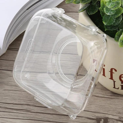 Transparent Protective Case with Strap for PAPERANG Printer showing clear cover and strap slot for portable printer protection