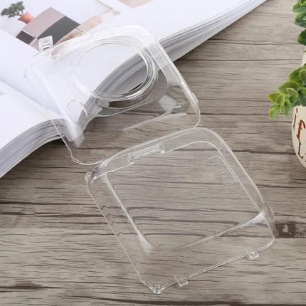 Transparent Protective Case with Strap for PAPERANG Printer — clear protective cover showing open transparent shell for portable PAPERANG printer