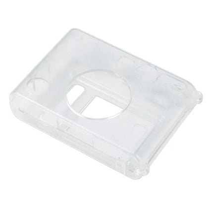 Crystal Protective Case with Strap for Fujifilm Instax Mini EVO - clear protective camera cover for travel and everyday use