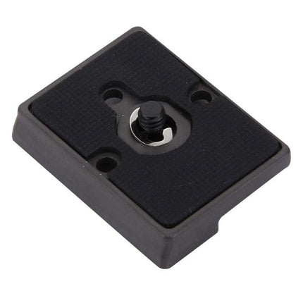 Fittest Aluminium Alloy Quick Release Plate for Manfrotto Tripod Heads - lightweight aluminum camera quick release plate with 1/4" screw