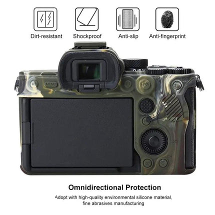Soft Silicone Protective Case for Sony A7 IV Camera Protection