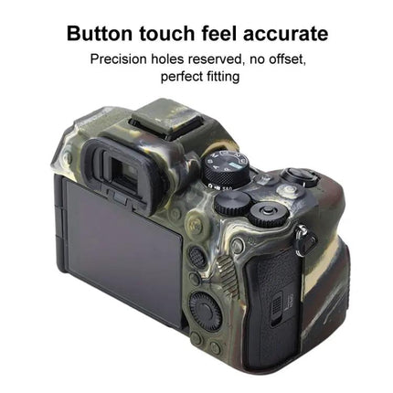 Soft Silicone Protective Case for Sony A7 IV Camera Protection