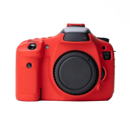 Protective Soft Silicone Case for Canon EOS 7D, Ideal for Daily Use red silicone body cover for camera