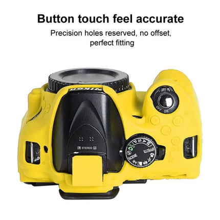 Soft Silicone Protective Case for Nikon D5200 Camera