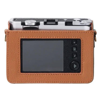 Protective Genuine Leather Case for FUJIFILM instax mini Evo with Strap