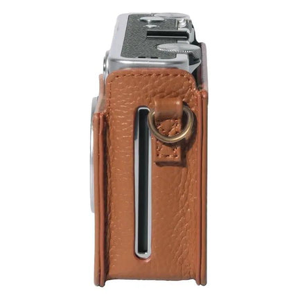 Protective Genuine Leather Case for FUJIFILM instax mini Evo with Strap