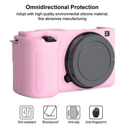Soft Silicone Protective Case for Sony ZV-E10 Mirrorless Camera