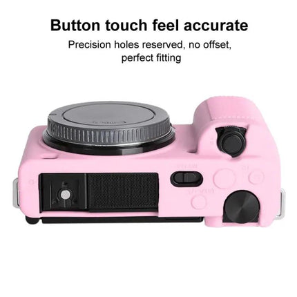 Soft Silicone Protective Case for Sony ZV-E10 Mirrorless Camera