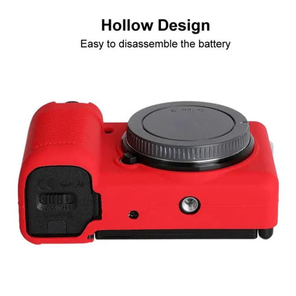 Soft Silicone Protective Case for Sony ZV-E10 Mirrorless Camera