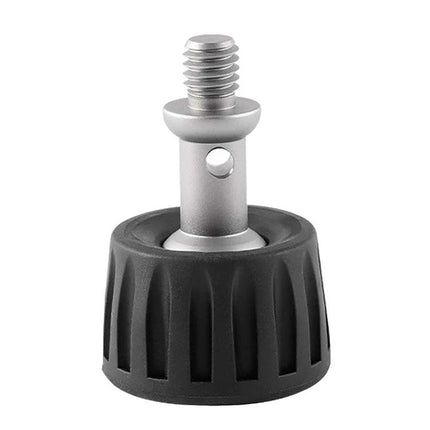 Bexin Stainless Steel Tripod Foot Spikes for Stable Use – stainless steel spike with durable plastic base for secure tripod grip on grass and wet surfaces
