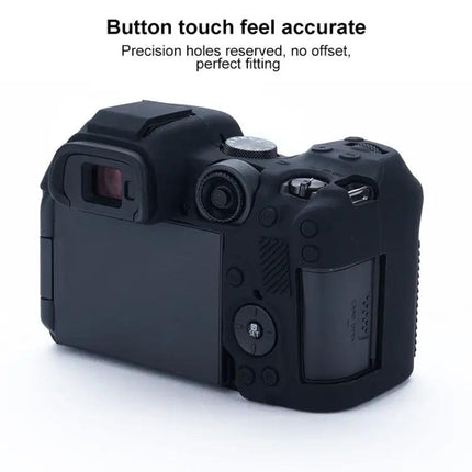 Durable Soft Silicone Protective Case for Canon EOS R7 Camera