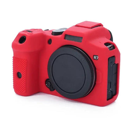 Durable Soft Silicone Protective Case for Canon EOS R7 Camera