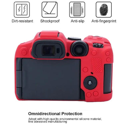 Durable Soft Silicone Protective Case for Canon EOS R7 Camera
