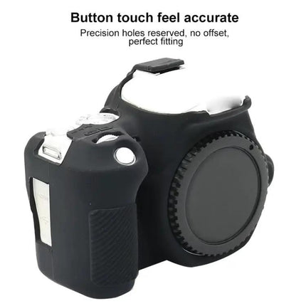 Durable Soft Silicone Protective Case for Canon EOS 250D
