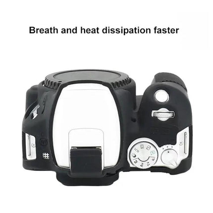 Durable Soft Silicone Protective Case for Canon EOS 250D