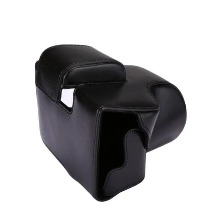 PU Leather Camera Case with Strap for Canon EOS M5
