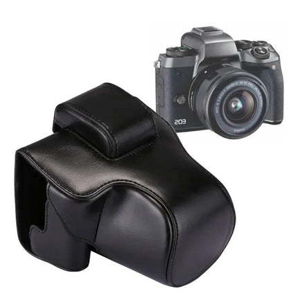 PU Leather Camera Case with Strap for Canon EOS M5