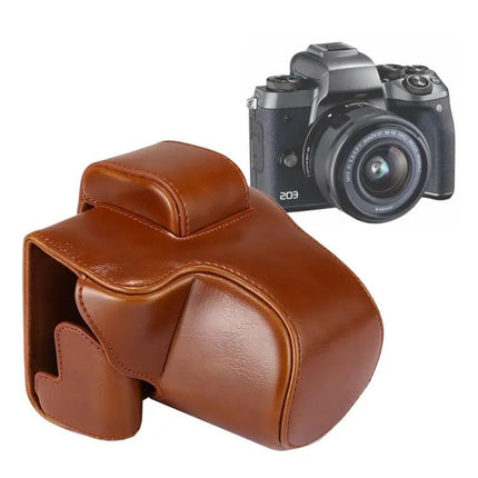 PU Leather Camera Case with Strap for Canon EOS M5