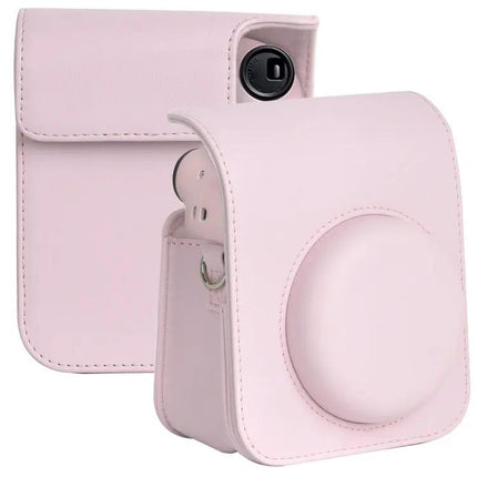 Leather Camera Case for Fujifilm Instax Mini 12 with Strap