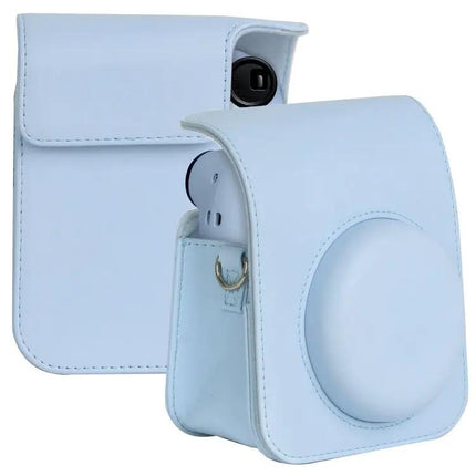 Leather Camera Case for Fujifilm Instax Mini 12 with Strap