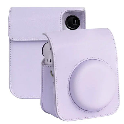 Leather Camera Case for Fujifilm Instax Mini 12 with Strap