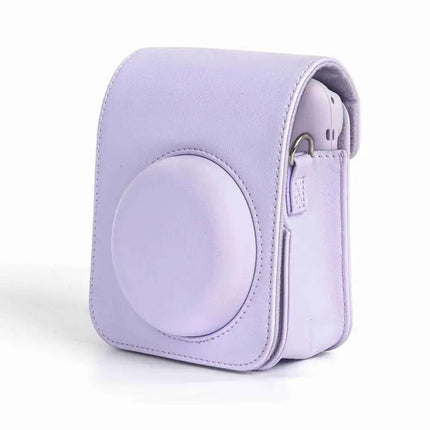 Leather Camera Case for Fujifilm Instax Mini 12 with Strap