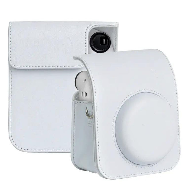 Leather Camera Case for Fujifilm Instax Mini 12 with Strap | Syndmart