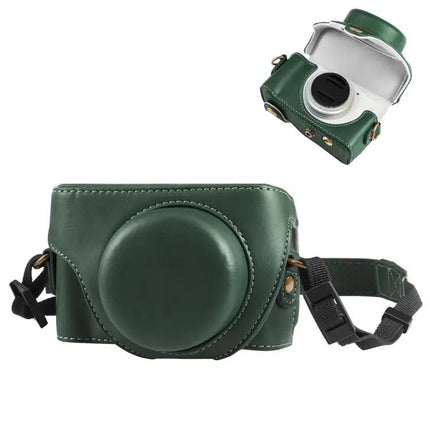 Leather Protective Case for Sony ZV-1F Vlog Camera with Strap