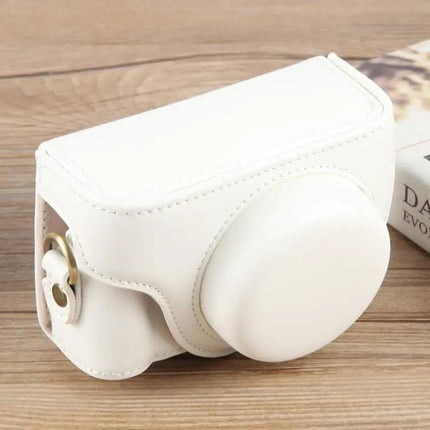 Leather Protective Case for Sony ZV-1F Vlog Camera with Strap