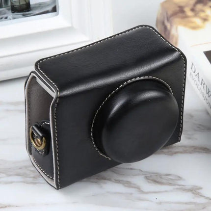 Sony ZV-1F Full Body Leather Protective Camera Case with Strap
