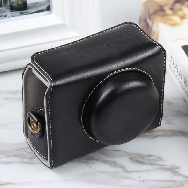 Sony ZV-1F Full Body Leather Protective Camera Case with Strap