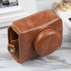 For Sony ZV-1F with Magnetic / Brown