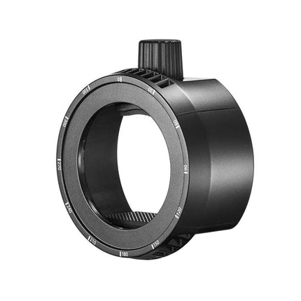 Godox AK-R25 Square Flash Head Adapter for AK-R21 Projection - black square adapter for studio flash head mounting