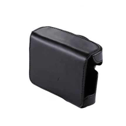 Full Body PU Leather Protective Case for Panasonic Lumix GF7 in black, durable PU leather camera body cover