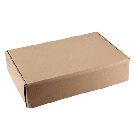 Adjustable Phone Holder for Daily Video Calls and Streaming shown packaged in a plain brown shipping box