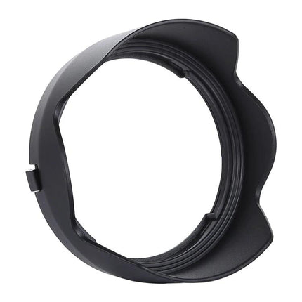 Durable Lens Hood for Shading and Protecting Canon 50mm Lenses – black PVC petal hood reducing flare and protecting lens