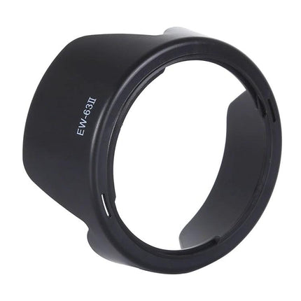 EW-63II Lens Hood for Canon EF Lenses, Providing Light Protection - black PVC hood reduces flare and protects lens during outdoor shoots