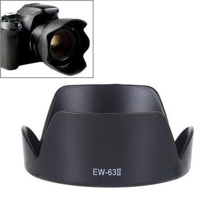 EW-63II Lens Hood for Canon EF Lenses, Providing Light Protection - durable PVC hood reduces flare and protects lens from bumps
